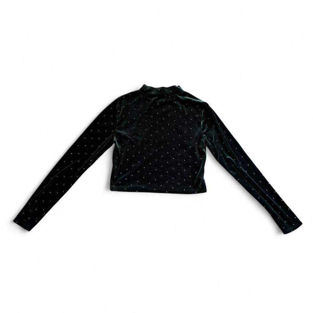 Forever-21 Women's Black and Green Shirt